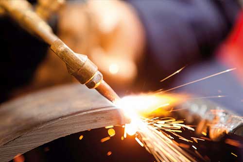 What is oxy gas welding?
